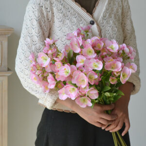 High Quality Artificial Hellebore Flower 