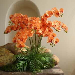 High Quality 3D Printing 9 Heads Hand Feel Artificial Orchid