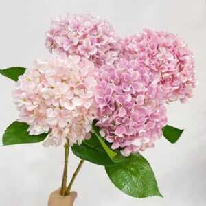 Big Artificial Silk Hydrangea Flower