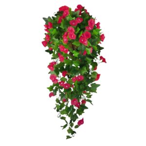 Artificial Morning Glory Hanging Plant for indoor ourdoor decoration