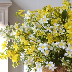 2PCS High Quality Artificial Pastoral Flowers For Home Garden Decor