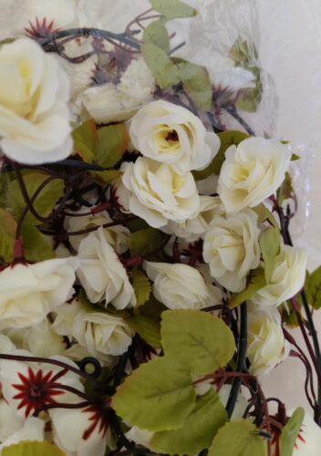 69 Heads Artificial Rose Vine 1PC/2PCS photo review