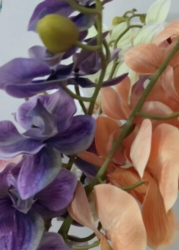 High Quality 3D Printing 9 Heads Hand Feel Artificial Orchid photo review