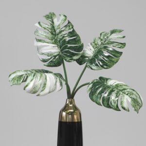 Popular Decor Artificial Plants Monstera Leaf for Home Hotel Decoration faux plants