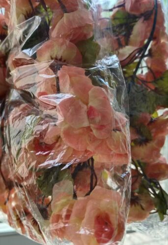 69 Heads Artificial Rose Vine 1PC/2PCS photo review