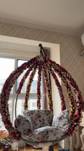 Artificial Rose Vine 45Flower Heads 5PCS/10PCS photo review