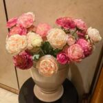 3PCS New Design Artificial Peony Flower Arrangement Sing Pink Peony for Wedding Decoration photo review