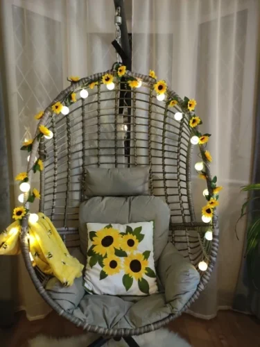 Artificial Sunflower Vine 26Flower Heads 1PC/2PCS/4PCS photo review