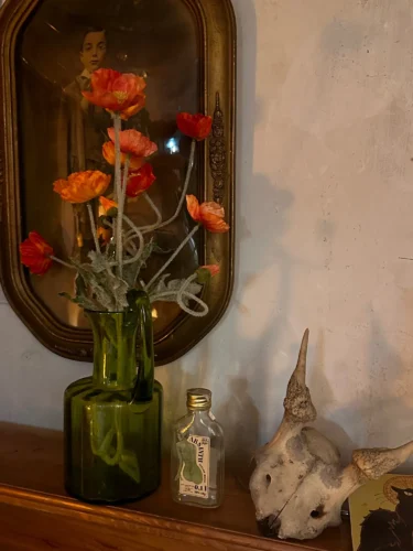 High Quality Artificial Poppy Flower For Home Decoration photo review