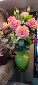 High Quality Hand Feel Moisturizing Artificial Rose MG photo review